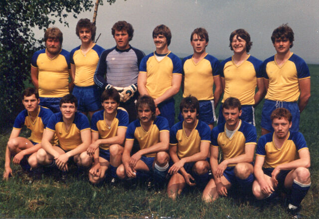 A-Jugendmannschaft des TuS Nack in den Jahren 1980/81